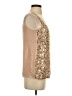 J.Crew Collection Gold Sleeveless Top Size 4 - photo 4