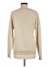Bow & Drape Metallic Tan Sweatshirt Size M - photo 2