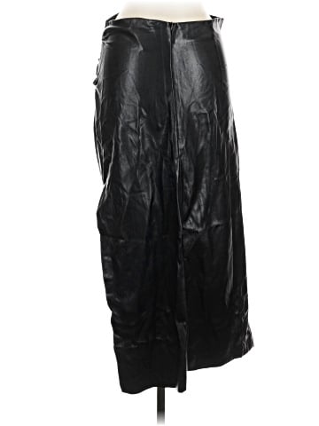 Love Token Faux Leather Skirt (view 2)