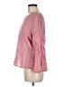 BeachLunchLounge Pink Long Sleeve Blouse Size M - photo 5