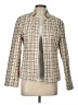 Mina Self 100% Polyester Tweed Ivory Blazer Size L - photo 1