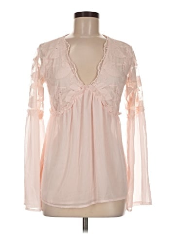 Francesca's Long Sleeve Blouse (view 1)