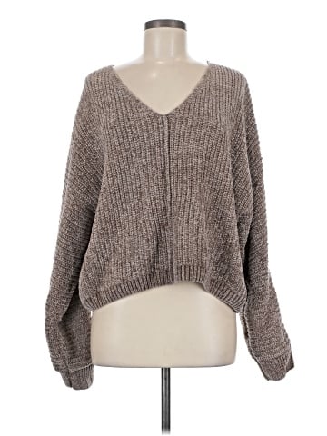 Pink Rose Pullover Sweater (view 1)