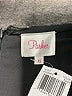 Parker Metallic Black Cocktail Dress Size XS - photo 7