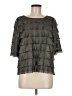 Vanessa Virginia Gray 3/4 Sleeve Blouse Size M - photo 1