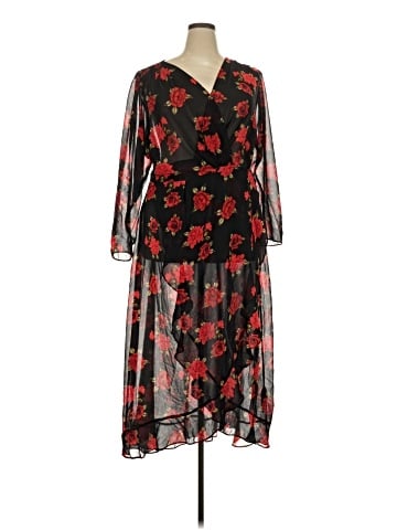 City Chic Casual Dress (view 1)