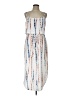 Unbranded Print White Casual Dress Size L - photo 1