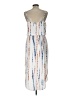 Unbranded Print White Casual Dress Size L - photo 2