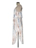 Unbranded Print White Casual Dress Size L - photo 5