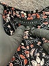 Sanctuary 100% Rayon Floral Black Sleeveless Blouse Size 2X - photo 7