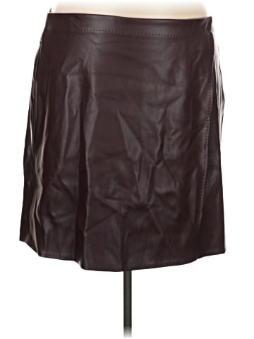 Max Studio Faux Leather Skirt (view 1)