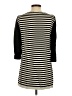 Zara Basic Stripes Black Casual Dress Size XS - photo 2