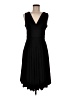 Ronni Nicole Solid Black Cocktail Dress Size 6 - photo 1