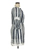 Speed Control 100% Rayon Stripes Blue Casual Dress Size 1X - photo 4
