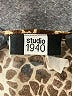 Studio 1940 Animal Print Gold 3/4 Sleeve Blouse Size M - photo 7