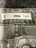 MNG 100% Cotton Metallic Silver Jeans Size 6 - photo 7