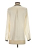 Zara Basic Color Block Ivory Long Sleeve Blouse Size XS - photo 2
