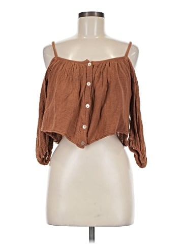 Jen's Pirate Booty 3/4 Sleeve Blouse (view 1)