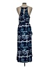 BCBGeneration Tie-dye Blue Cocktail Dress Size L - photo 2