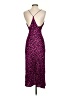 Milly 100% Silk Animal Print Pink Cocktail Dress Size 4 - photo 2