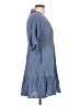 Raisins 100% Rayon Blue Casual Dress Size L - photo 4
