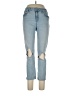 Denizen from Levi's Hearts Blue Jeans Size 30 waist - photo 1