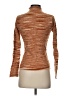Hem & Thread Brown Long Sleeve Turtleneck Size S - photo 2