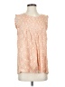 Rose + Olive 100% Rayon Orange Sleeveless Blouse Size S (estimated) - photo 1