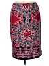Sunny Leigh Print Red Casual Skirt Size L - photo 2
