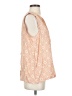 Rose + Olive 100% Rayon Orange Sleeveless Blouse Size S (estimated) - photo 4