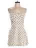 Amanda Uprichard Polka Dots Ivory Tan Romper Size L - photo 1