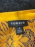 Torrid 100% Rayon Yellow Sleeveless Blouse Size 4X Plus (4) - photo 7