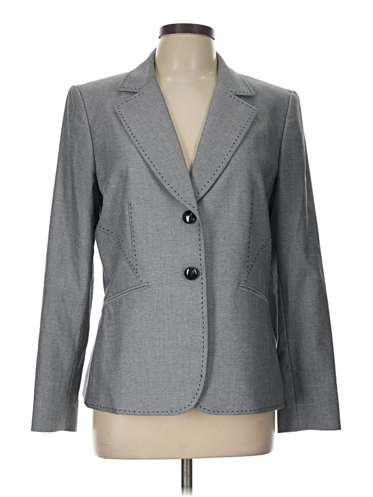 Pre-owned Antonio Melani Blazer Jacket In Gray