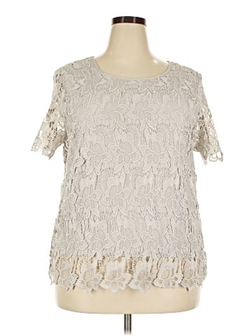 Philosophy Republic Clothing Short Sleeve Blouse (view 1)