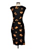 Catherine Malandrino Graphic Black Cocktail Dress Size 6 - photo 2
