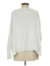Miracle 100% Cotton Solid White Pullover Sweater Size S - photo 2