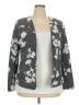 Attention 100% Polyester Floral Gray Blazer Size 18 - photo 1
