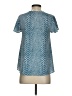 Buddy Love 100% Polyester Blue Short Sleeve Blouse Size XS - photo 2