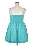Express Solid Teal Casual Dress Size XL - photo 2