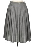 Rena Rowan 100% Wool Solid Gray Wool Skirt Size 8 - photo 1