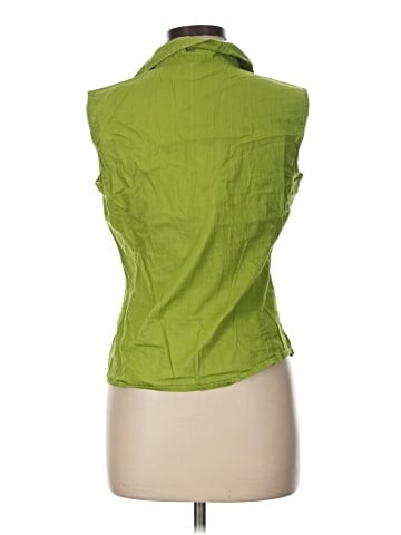 St. John's Bay Sleeveless Button-Down Shirt (view 2)