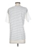 DemyLee 100% Cotton Stripes Silver Short Sleeve Top Size S - photo 2