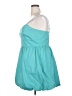 Express Solid Teal Casual Dress Size XL - photo 5