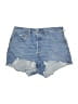 Levi's Blue Denim Shorts Size 30 waist - photo 1