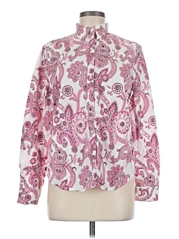 Jones New York Country Long Sleeve Blouse (view 1)
