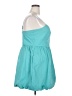Express Solid Teal Casual Dress Size XL - photo 4