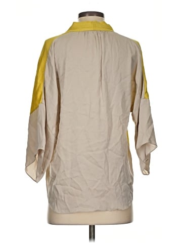 Elie Tahari 3/4 Sleeve Silk Top (view 2)