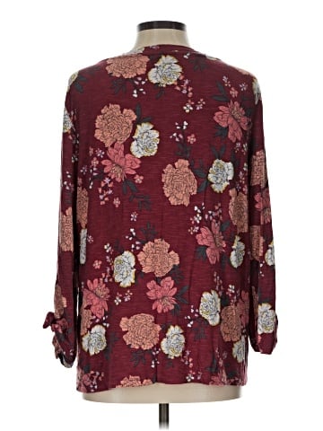 Ann Taylor LOFT Outlet 3/4 Sleeve T-Shirt (view 2)