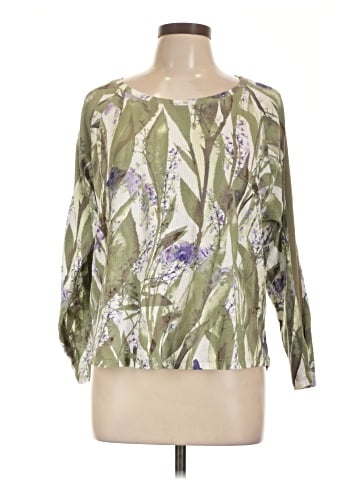 Weekends by Chico's 3/4 Sleeve T-Shirt (view 1)