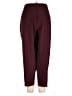 Nine West Solid Burgundy Casual Pants Size 1X - photo 2